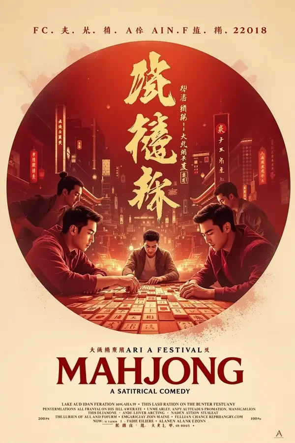 麻将 电影海报
