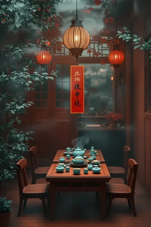 茶馆 电影海报