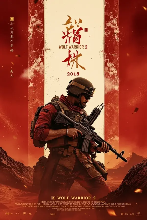战狼2 电影海报