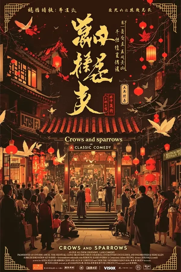 乌鸦与麻雀 电影海报