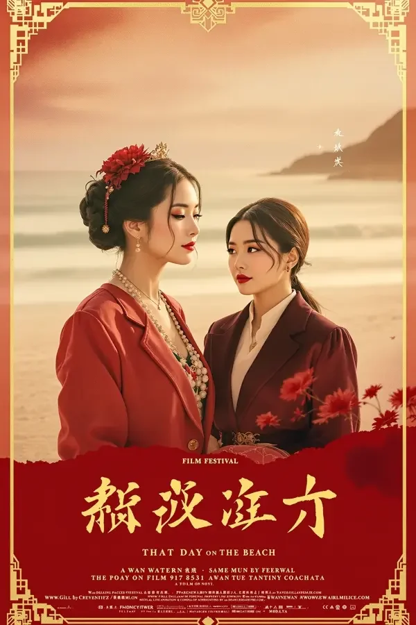海滩的一天 电影海报